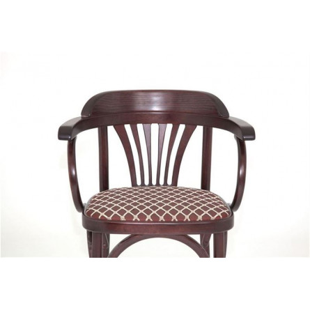 Стул Венский мягкий (махагон, ткань 4 bordo)