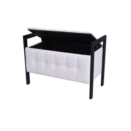 Пуф "Луго" (Леон) белый