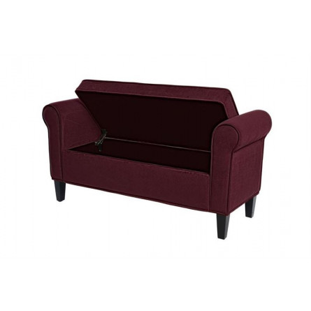 Пуф "Ринкон" (Морган) бордовый