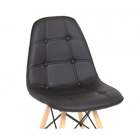 Стул 301K /Alex soft (Black PU)