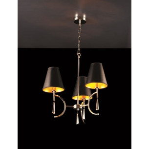 Люстра арт. 3014 (Е14, 3х40W) Черный