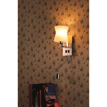 Настенная лампа арт. 1191 (Е14, 1х40W) Белый