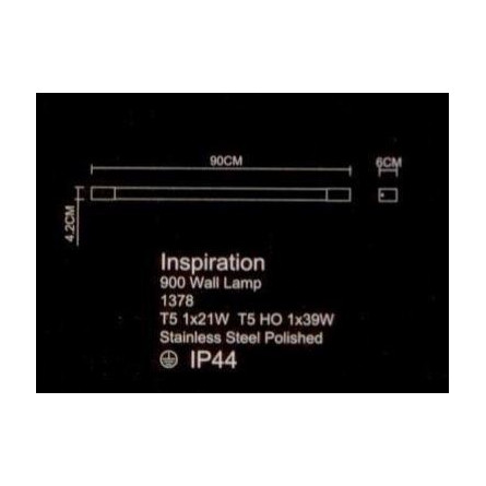 Настенная лампа арт. 1378Н (Т5, 1х39W)