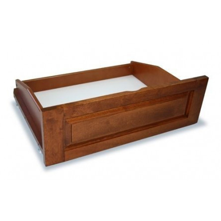 Ящик для кресла (МДФ, массив) Темный дуб