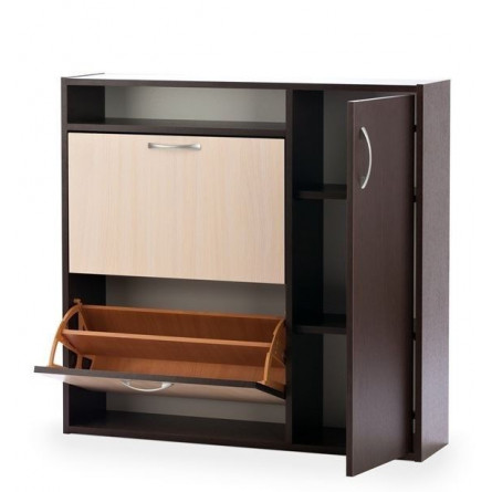 Тумба для обуви Комфорт ШК-2 (Венге-беленый дуб)