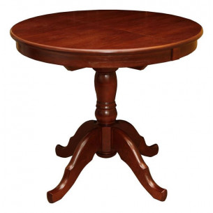 Стол Круглый (Махагон/массив березы, Шпон)