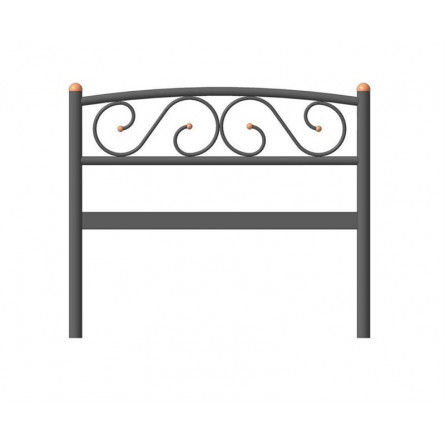 Кровать односпальная Валерия с изножьем...