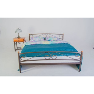 Кровать двуспальная Валерия с изножьем...