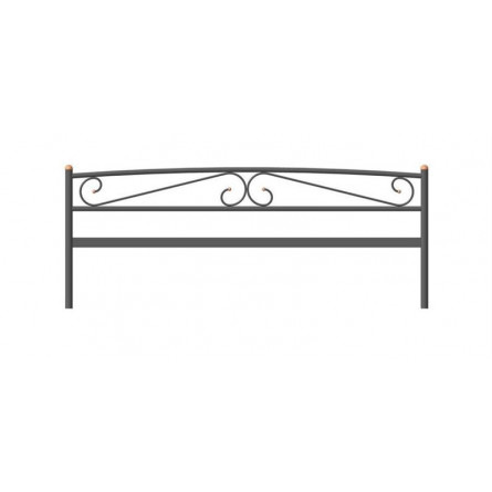 Кровать двуспальная Валерия с изножьем...