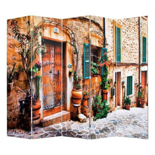 Ширма 1203-5 "Уютный дворик" (5 панелей)