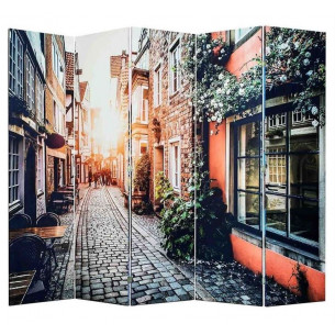 Ширма 1407-5 "Старый город" (5 панелей)