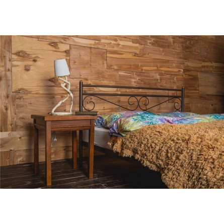 Кровать двуспальная Мишель (160х200) коричневый...