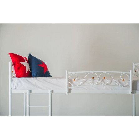 Двухъярусная кровать Валерия-DD (90х200) (Белый)