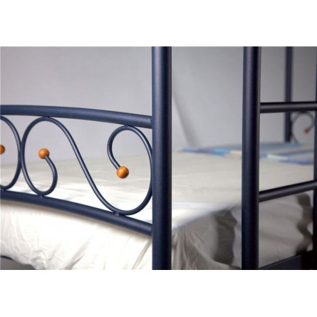 Двухъярусная кровать Валерия-DD (90х200) (СИНИЙ...