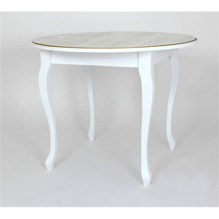 Стол обеденный "1000-D" (круглый/ матовый +...