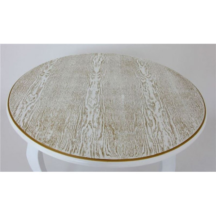 Стол обеденный "1000-D" (круглый/ матовый +...