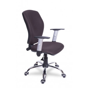 Кресло Билл new RSJ комфорт хром Сетка (шоколад)