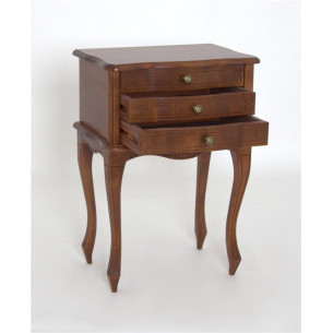 Тумба-32 (3 ящика) орех