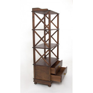 Стеллаж 3 полки (Орех)