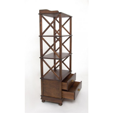 Стеллаж 3 полки (Орех)