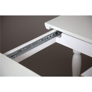 Стол обеденный Вальс-1000 (белая эмаль)