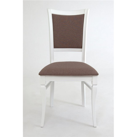 Стул "Ника" (Белый /ткань Savanna Latte)