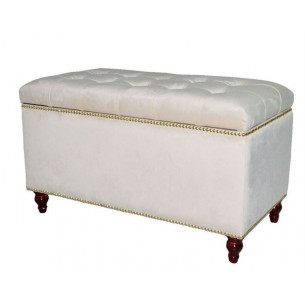 Банкетка Chester VS-03 сундук TOGAS (COL 01 молочный/ноги...