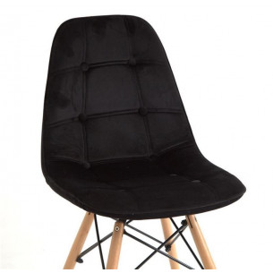 Стул 301K /Alex soft (B-4) Black Velvet