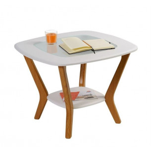 Стол журнальный "Мельбурн" (Белый)