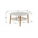 Стол журнальный "ЭЛЬ" СЖ-01 (Белый)