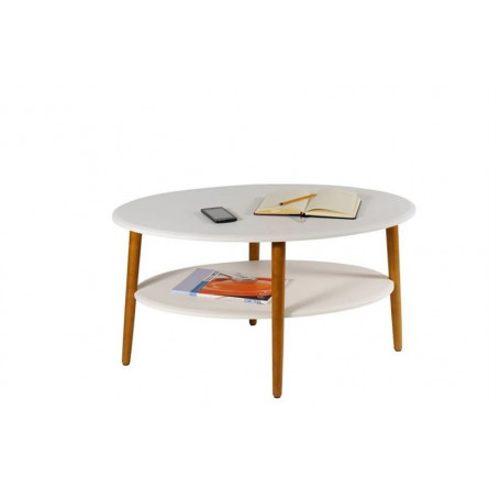 Стол журнальный "ЭЛЬ" СЖ-01 (Белый)