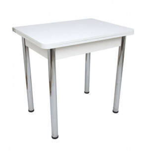 Стол обеденный ЛС-831 (столешница Роза белая/кромка +...