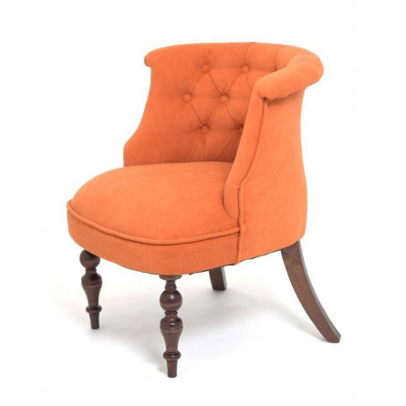 Кресло Бархат (темный тон / G08 - морковный)