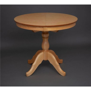 Стол обеденный Круглый-0090 (светлый тон)