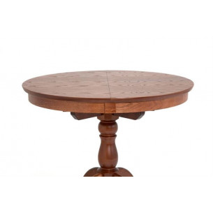 Стол обеденный Круглый-0090 (средний тон)