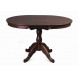 Стол обеденный Круглый-0090 (темный тон)