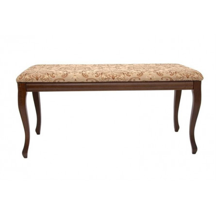 Банкетка "Дионис" (Темный орех/ткань Estelle Sand)