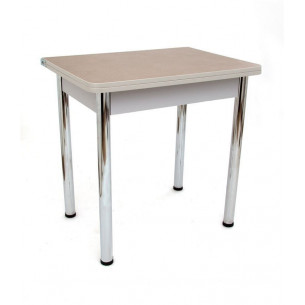 Стол обеденный ЛС-831 (столешница кожа Золото/ноги...