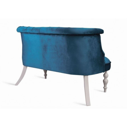 Диван Бархат (эмаль белая / 34 - королевский...