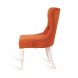 Кресло Вальс (эмаль белая / G08 - морковный)