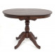 Стол обеденный Овальный-0110 (темный тон)