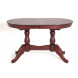 Стол обеденный Овальный-1300 (махагон)