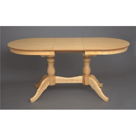 Стол обеденный Овальный-1300 (светлый тон)