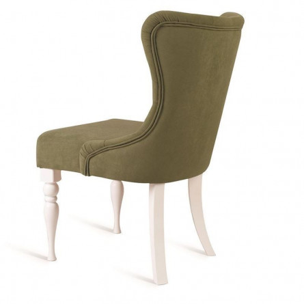 Кресло Вальс (эмаль белая / G09 - малахит)