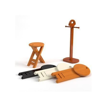 Комплект табуретов "Оливия" (стойка + 4...