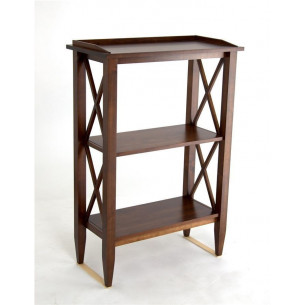 Стеллаж 162 (2 полки) Орех
