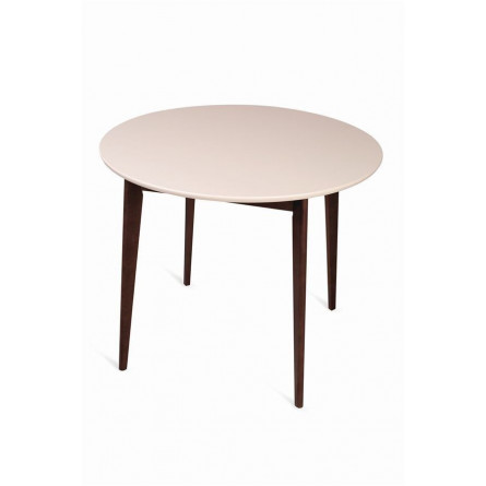 Круглый Стол Рэй-d900 (темный тон / слоновая...