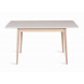 Стол Рэй-1200 (беленый дуб / белая эмаль)