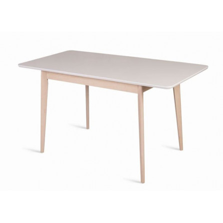 Стол Рэй-1200 (беленый дуб / белая эмаль)
