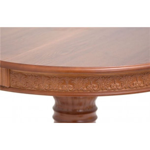 Стол круглый "Милорд" (110х160) Орех
